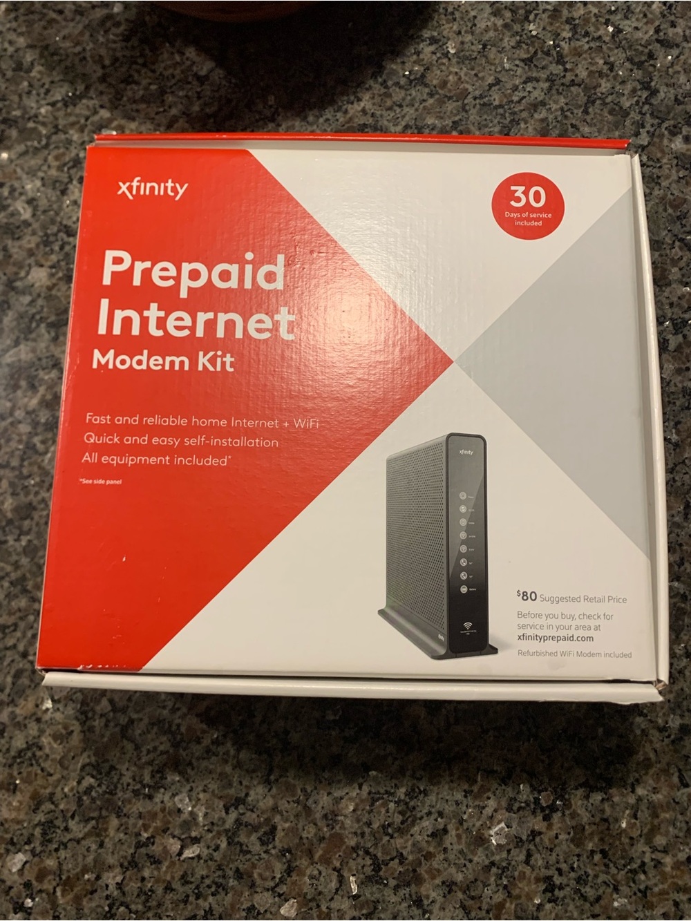 Xfinity Prepaid Internet Modem Kit
